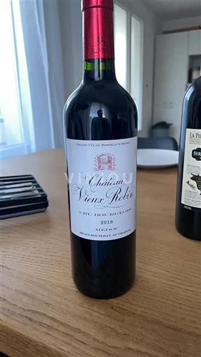 Bordeaux Médoc Cru Bourgeois Vieux Robin 2018