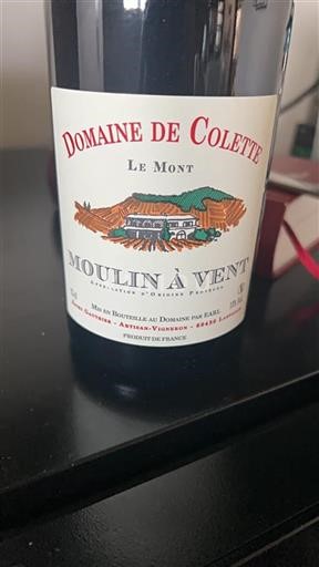 Beaujolais Moulin-à-vent Domaine Colette Le Mont 2023