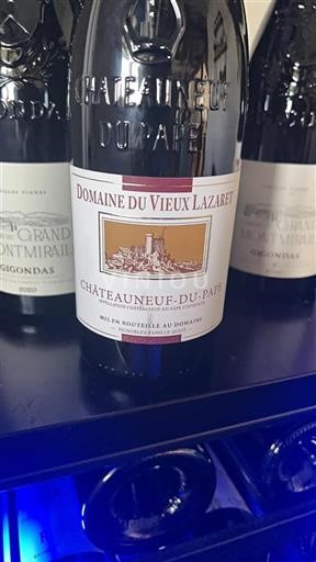 Vin Rouge sec Domaine Vieux Lazaret 2022 France Vallée du Rhône Châteauneuf-du-pape