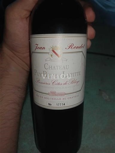 Bordeaux Ospecificerad Château Puy Bénet Lafitte 1996