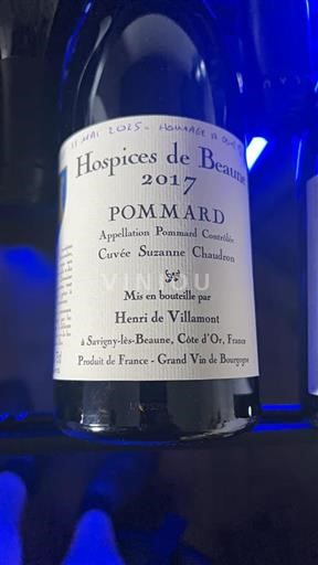 Bourgondië Pommard Hospices de Beaune Suzanne Chaudron 2017