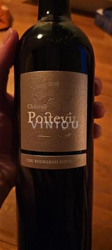 Bordeaux Médoc Cru Bourgeois Supérieur Château Poitevin 2018