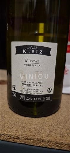 Alsace Ikke specificeret Michel Kurtz Muscat 2021
