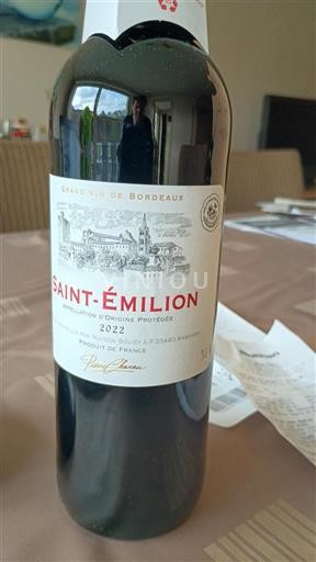 Bordeaux Saint-Émilion Pierre Chanau 2022