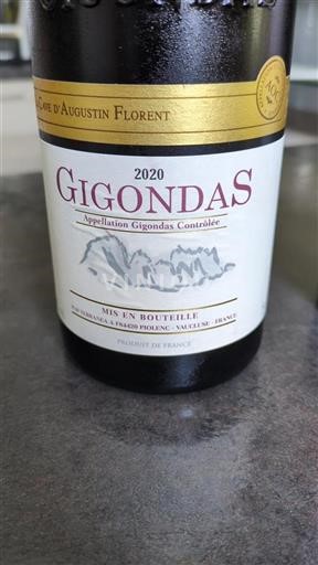 Vale do Ródano Gigondas Cave Augustin Florent 2020