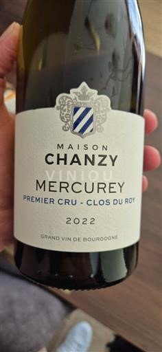 Borgogna Mercurey Premier Cru Maison Chanzy Clos du Roy 2022