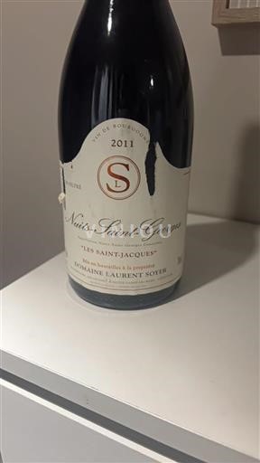 Borgonha Nuits-Saint-Georges Domaine Laurent Soyer Les Saint-Jacques 2011