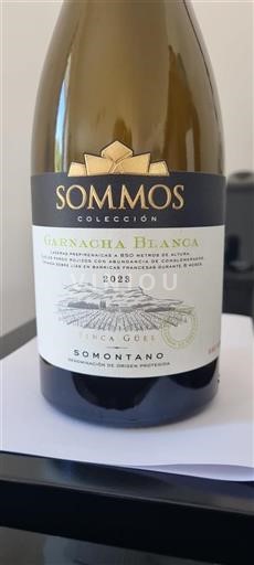 Aragon Somontano Sommos Garnacha Blanca 2023