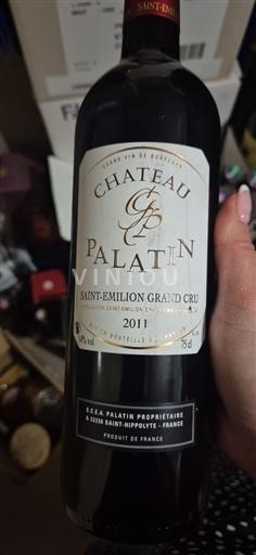Bordeaux Saint-Émilion Grand Cru Château Palatin 2011
