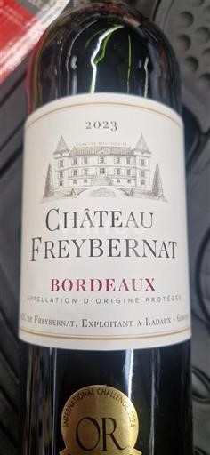 Bordeaux Château Freybernat 2023