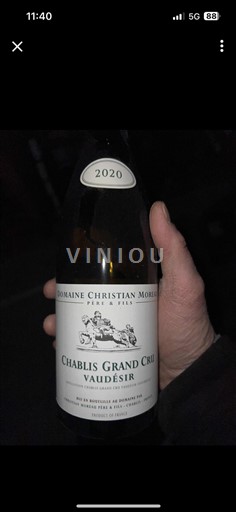 Bourgogne Chablis Grand Cru Domaine Christian Moreau Père & Fils Vaudesir 2020