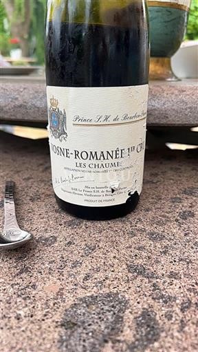 Borgoña No especificado Premier Cru Prince S.H. de Bourbon-Parme Les Chaumes 2001