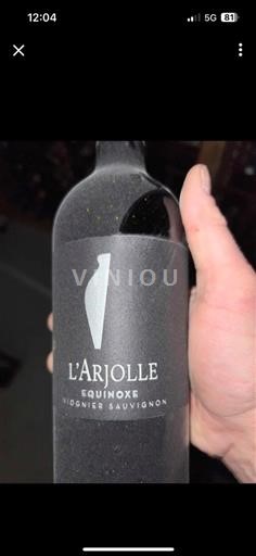 Languedoc et Roussillon Côtes de Thongue L'Arjolle Equinoxe 2020