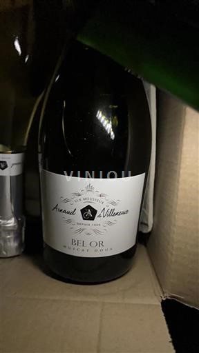 Roussillon Muscat de Rivesaltes Arnaud de Villeneuve Bel Or Neleten.
