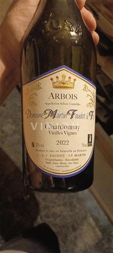Jura Arbois Domaine Martin Faudot & Fils Vieilles Vignes 2022