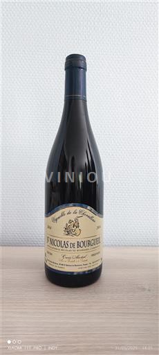 Loire-dalen Saint-Nicolas-De-Bourgueil Vignoble de la Chevalerie Martial 2014