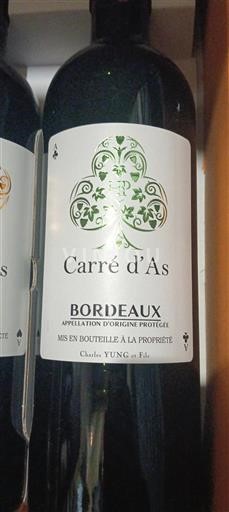 Bordeaux Charles Yung et Fils Carré d'As Senza annata
