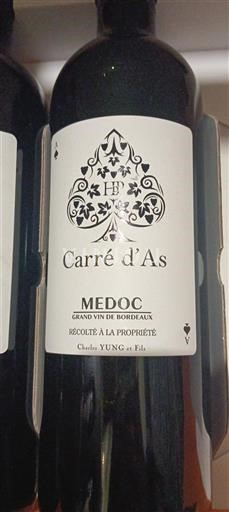 Bordeaux Médoc Charles Yung et Fils Carré d'As Senza annata