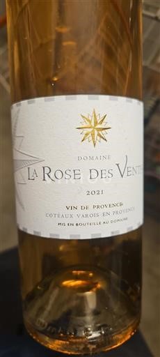 Provence Coteaux Varois en Provence Domaine La Rose des Vents 2021