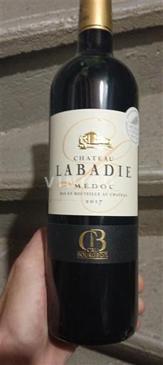 Bordeaux Médoc Cru Bourgeois Château Labadie 2017
