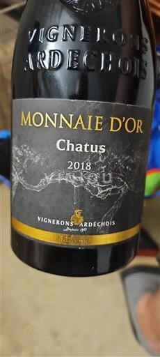Lounais-Ranska Määrittelemätön Vignerons Ardéchois Monnale d'Or 2018