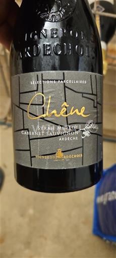 Alpes e regiões Ródano Ardèche Vignerons Ardéchois Chêne 2020