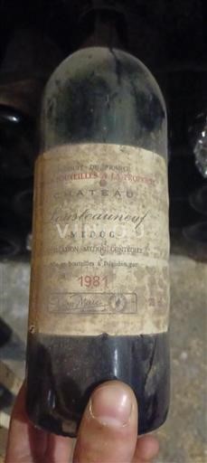 Bordeaux Médoc Lousteauneuf 1981