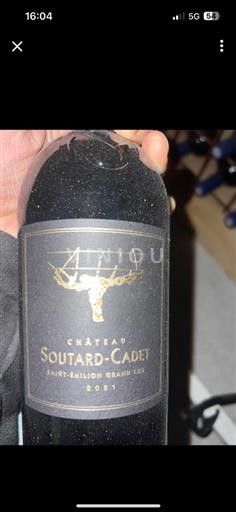 Bordeaux Saint-Émilion Grand Cru Grand Cru Soutard-Cadet 2021