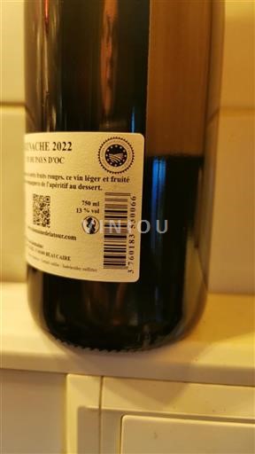 Languedoc Ikke specificeret Domaine La Tour Grenache 2022