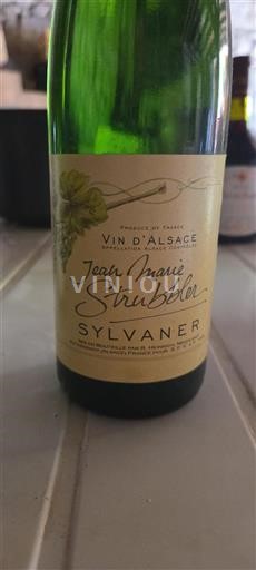 Alsace Alsace Jean Marie Strubler Sylvaner Icke årgångsbetecknad