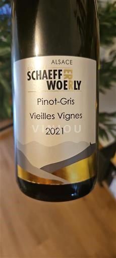 Alsace Ikke specificeret Domaine Schaeffer Woerly Vieilles Vignes 2021