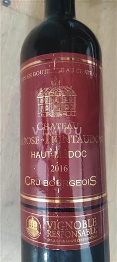 Burdeos Haut-Médoc Cru Bourgeois Château Larose-Trintaudon 2016