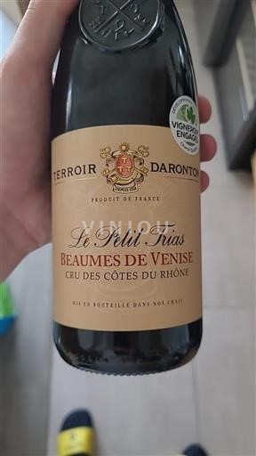 Valle del Ródano Beaumes de Venise Terroir Daronton Le Petit Trias 2021