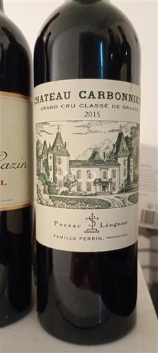 Bordeaux Pessac-Léognan Grand Cru Château Carbonnieux 2015