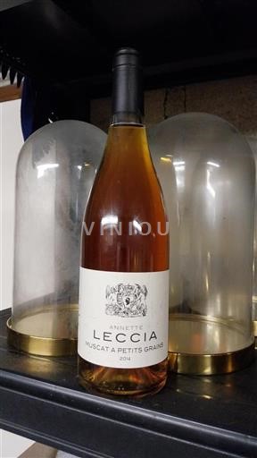 Korsika Muscat du Cap Corse Annette Leccia Muscat à Petits Grains 2014