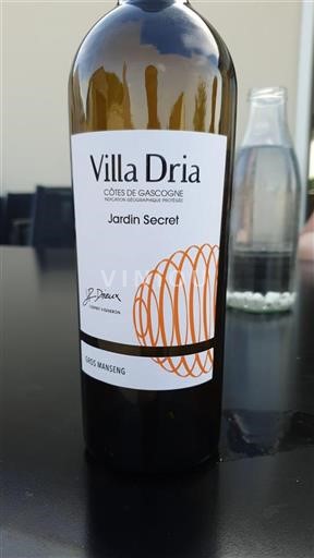 Sud-Ovest Côtes de Gascogne Villa Dria Jardin Secret 2024