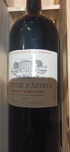 Bordeaux Saint-Émilion Château Arthus 2015