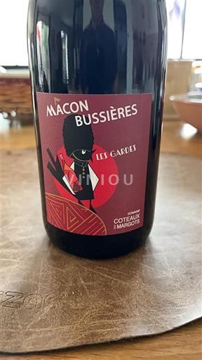 Bourgogne Mâcon och Mâcon-Villages Domaine Des Coteaux des Margots Les Gardes 2023