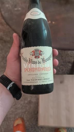 Bourgondië Pommard Jean Vaudoisey-Berget 2000