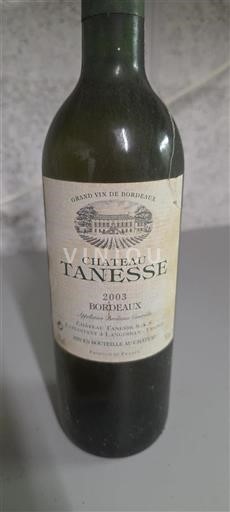 Bordeaux Château Tanesse 2003
