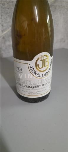 Valle della Loira Coteaux-du-giennois Joseph Balland-Chapuis Marguerite Marceau 1994