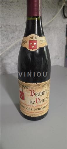 Rhônevallei Beaumes de Venise Domaine Des Bernardins 2016
