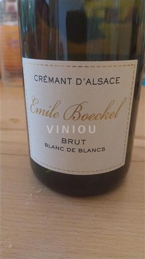 Elzas Crémant d'Alsace Grand Cru Emile Boeckel Blanc de Blancs 2021