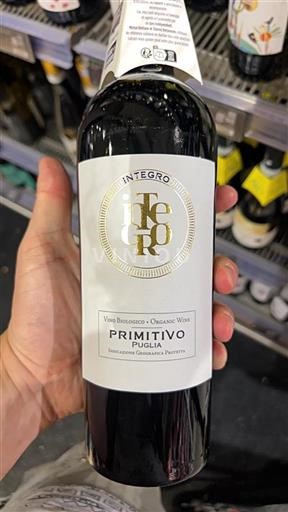 Apulia Wines Unspecified Integro Primitivo Non-Vintage