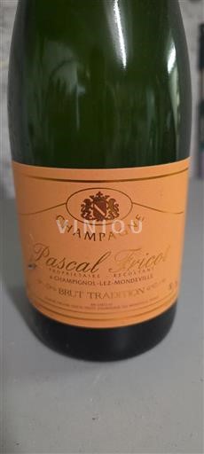 Champagne Pascal Fricot Brut Tradition Non Millésimé
