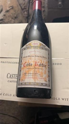 Rhônen laakso Côte-rôtie Patrick Jasmin 2001