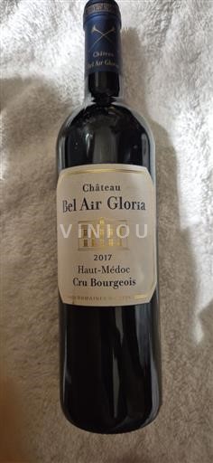 Bordeaux Haut-Médoc Cru Bourgeois Château Bel Air Gloria 2017