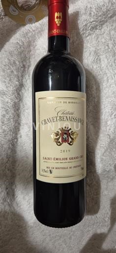 Bordeaux Saint-Émilion Grand Cru Grand Cru Château Gravet-Renaissance 2019
