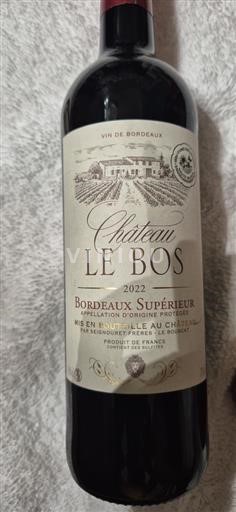 Bordeaux Bordeaux Supérieur Château Le Bos 2022