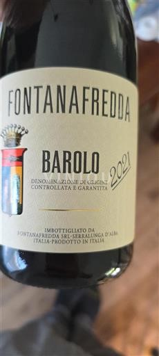Piamonte Barolo Fontanafredda 2021